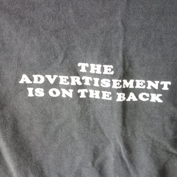 Diesel "The Advertisement is on the Back" T-Shirt Size S - Picture 5 of 6